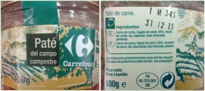 paté del campo Carrefour