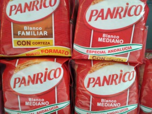 pan de molde Panrico con aditivos