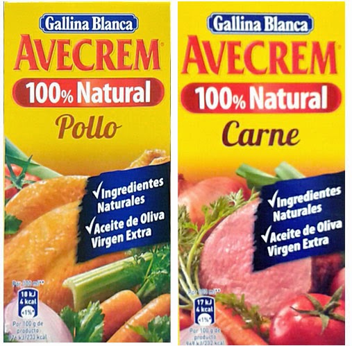 caldo de pollo Avecrem natural