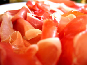 Jamón en lonchas